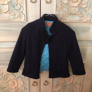 Ver Kids Dark Blue Coat Jacket